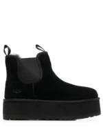 UGG Neumel Platform Chelsea Boot Black