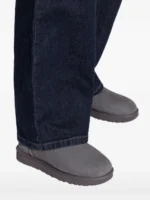 UGG Mini Bailey Bow II Boot Grey - Image 5