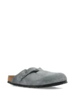 Birkenstock Boston Soft Footbed Suede Dark Grey - Image 2