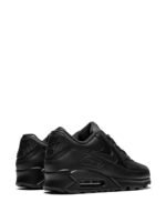 Nike Air Max 90 Leather Triple Black (GS) - Image 3