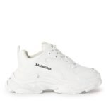 Balenciaga Triple S Synthetic Leather Triple White