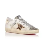 Golden Goose Superstar Glitter Silver Sneakers - Image 2
