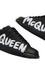 Alexander McQueen Oversized Graffiti Black - Image 4