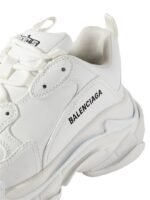 Balenciaga Triple S Synthetic Leather Triple White - Image 4