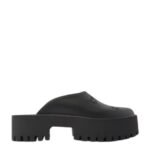 Gucci Perforated Rubber Platform Sandals