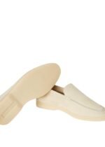Loro Piana Summer Walk Loafer Suede Nougat - Image 5