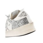 Golden Goose Baskets Stardan Cuir – Blanc Glitter - Image 3