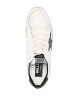 Golden Goose Ball-Star Low White Nappa Black Star - Image 4