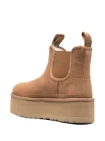 UGG Neumel Platform Chelsea Boot Chestnut - Image 3