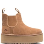 UGG Neumel Platform Chelsea Boot Chestnut