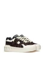 Valentino Garavani One Stud XL leather sneakers - Image 2