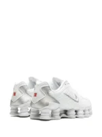 Nike Shox TL White Metallic Silver Max Orange - Image 3