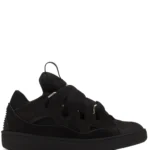 Lanvin Leather Curb Triple Black