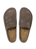 Birkenstock Naples Wrapped Suede Concrete Grey - Image 3
