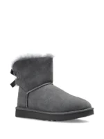 UGG Mini Bailey Bow II Boot Grey - Image 2