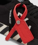 OFF-WHITE Vulcanized Low Canvas Black White - Image 5