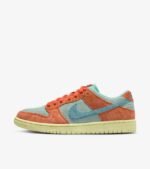 Nike SB Dunk Low Orange Emerald Rise - Image 3