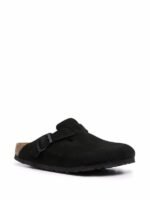 Birkenstock Boston Soft Footbed Suede Black - Image 2