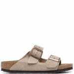 Birkenstock Arizona Soft Footbed Suede Taupe