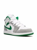 Air Jordan 1 Mid SE "Grey Green “ Kids - Image 2