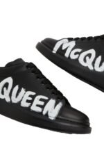 Alexander McQueen Oversized Graffiti Black - Image 4