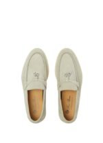 Loro Piana Summer Charms Walk Loafer Suede Deep Ice - Image 4