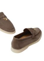 Loro Piana Summer Charms Walk Loafer Suede Rain Drops - Image 5