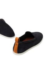 Loro Piana Venice Walk Loafer Navy Blue - Image 5