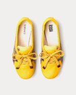 Onitsuka Tiger Tai-Chi Sakura Nappa Versace Brown Yellow - Image 2