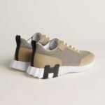 HERMES MEN Beige BOUNCING SNEAKER - Image 5