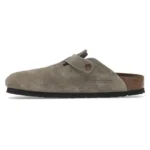Birkenstock Boston Soft Footbed – Suede Taupe - Image 2