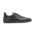 Zegna Triple Stitch Sneakers Black