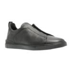 Zegna Triple Stitch Sneakers Black - Image 2