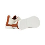 Zegna Triple Stitch leather sneakers WHITE TRIPLE STITCH - Image 3