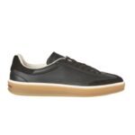 Loro Piana Tennis lace-up Suede Sneakers Black