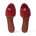 Loro Piana Summer Charms Burgundy - Image 2
