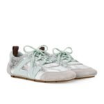 LV Sneakerina Leather Patterned Blue - Image 2