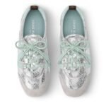 LV Sneakerina Leather Patterned Blue - Image 3