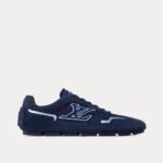 Louis Vuitton Men's LV Rally Blue Low Top