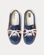 TAI-CHI Sakura bas٧kets en cuir nappa Noir, Brun | VERSACE - Image 4